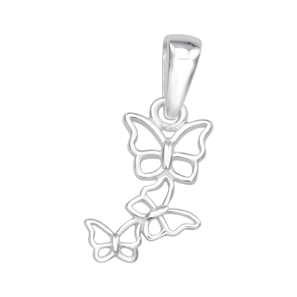 Sterling Silver Butterfly Pendant